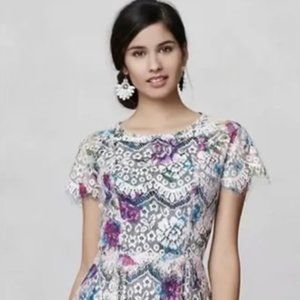 HUNTER DIXON - LACEPAINT Dress (size 6)